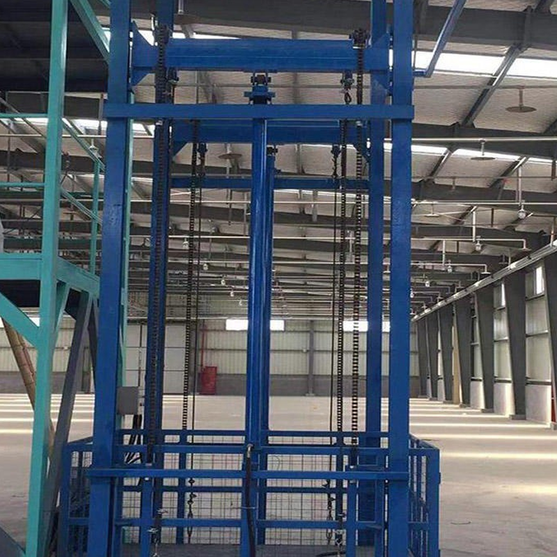 Electric freight elevator